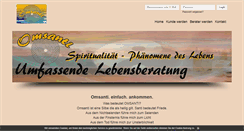 Desktop Screenshot of omsanti.net